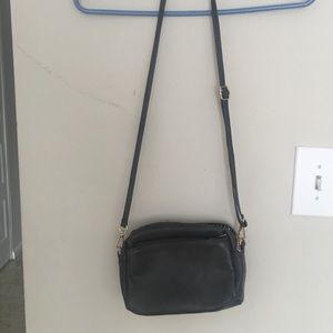 Small Navy Blue Cross Bag From Shein